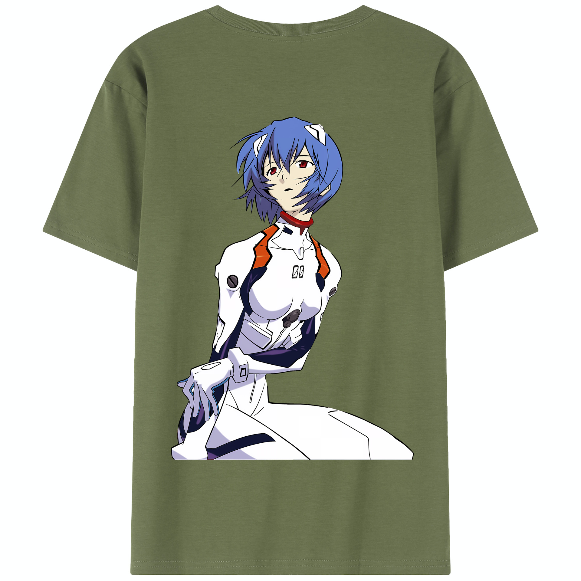 （画像用） EVA 新世紀エヴァンゲリオン 綿100％半袖Tシャツ（背面プリント）